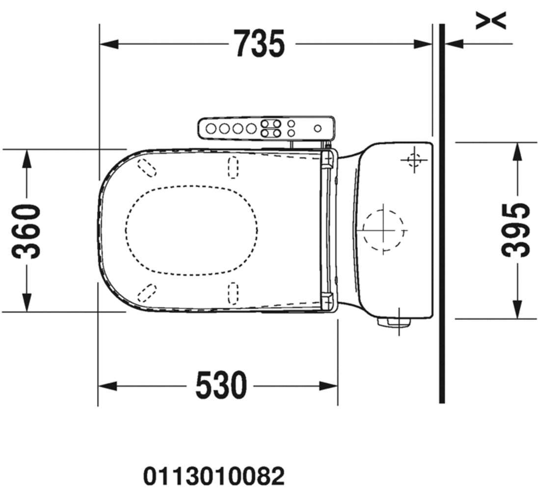Slika od D-Code One-piece toilet