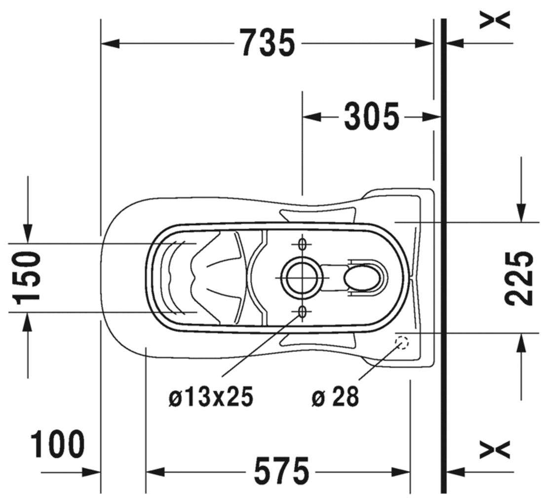 Slika od D-Code One-piece toilet