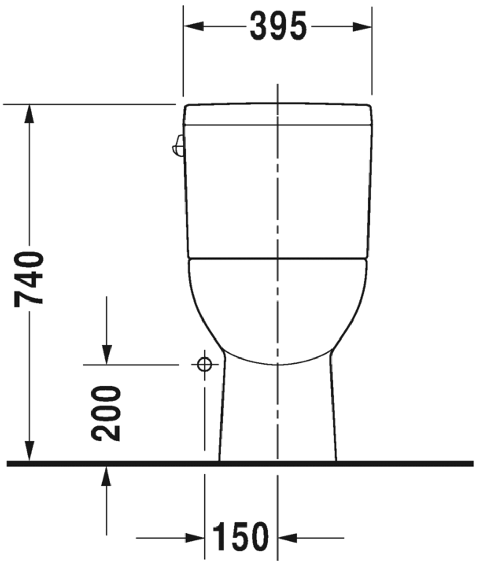 Slika od D-Code One-piece toilet