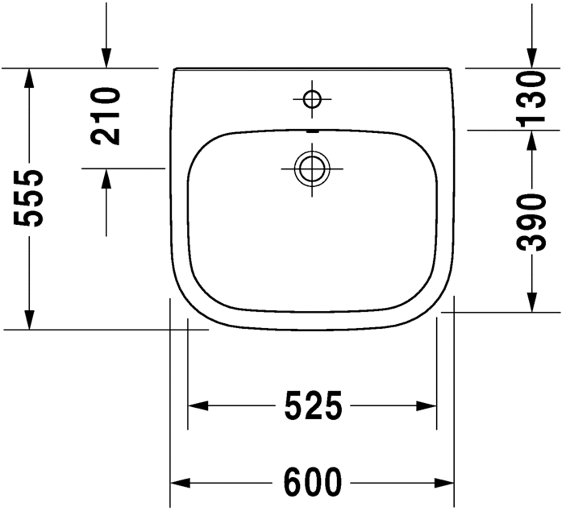 Slika od D-Code Washbasin 60