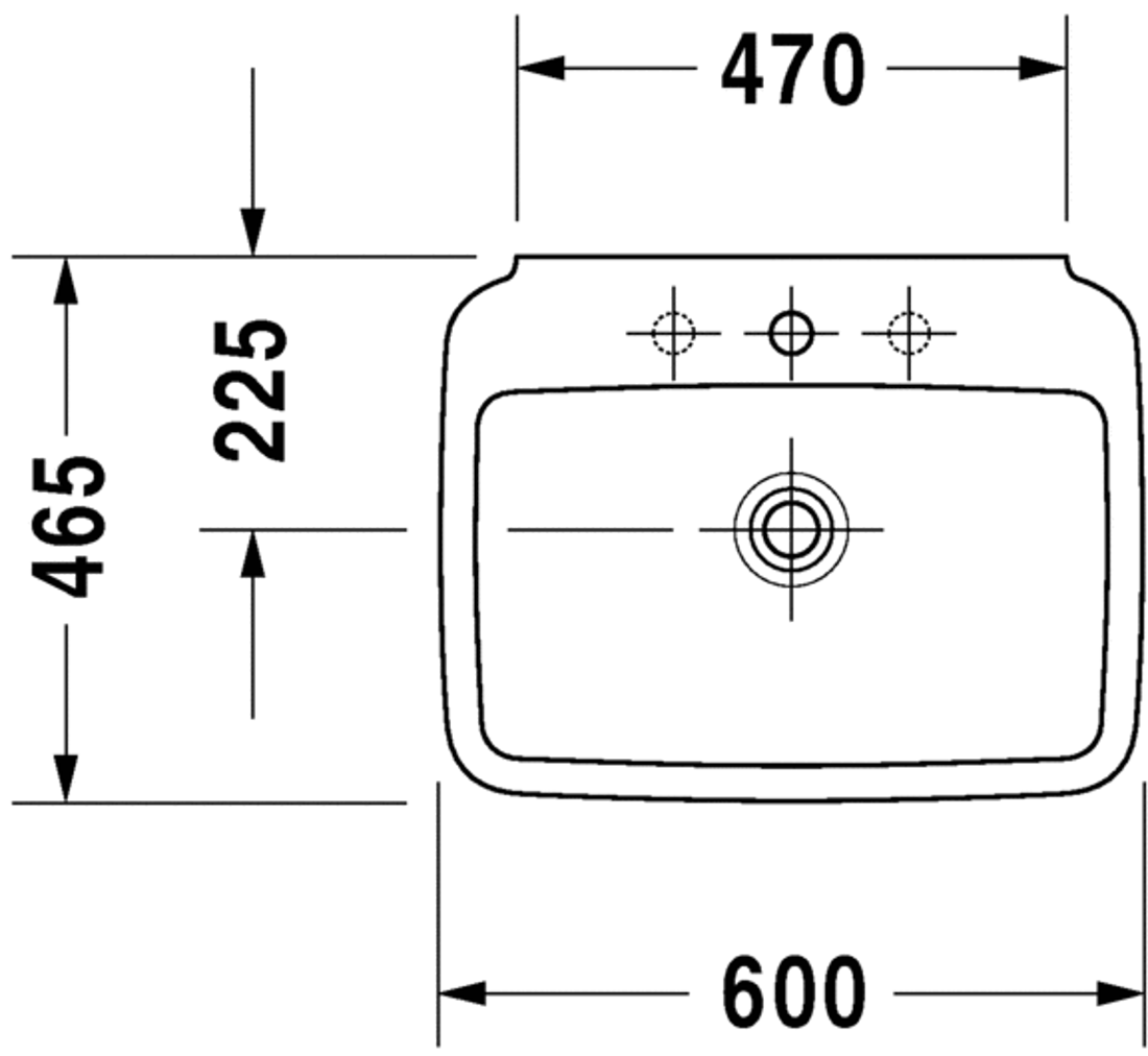 Slika od PuraVida Washbasin 60