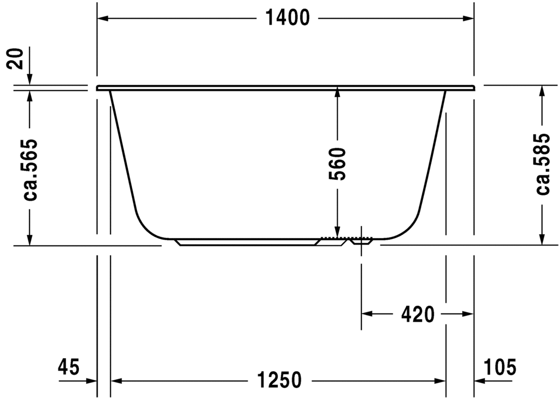 Slika od DuraStyle Bathtub