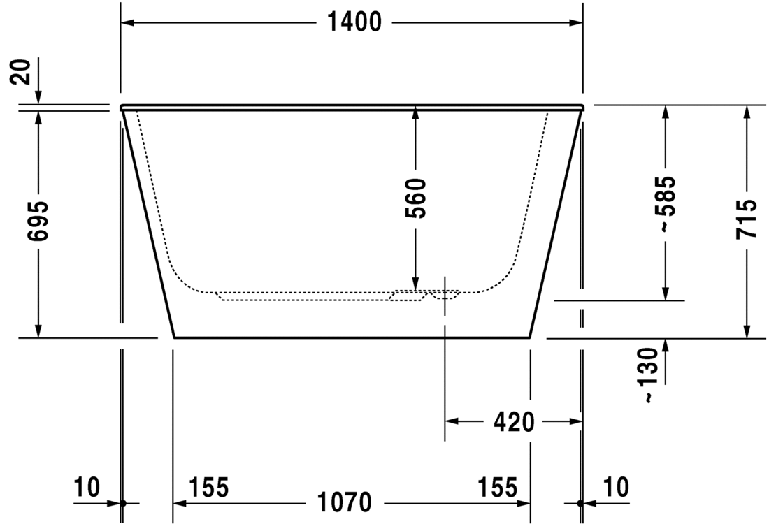 Slika od DuraStyle Bathtub
