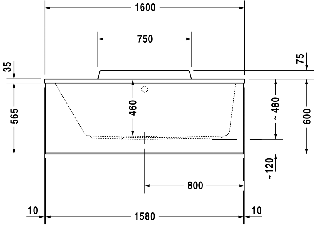 Slika od DuraStyle Bathtub