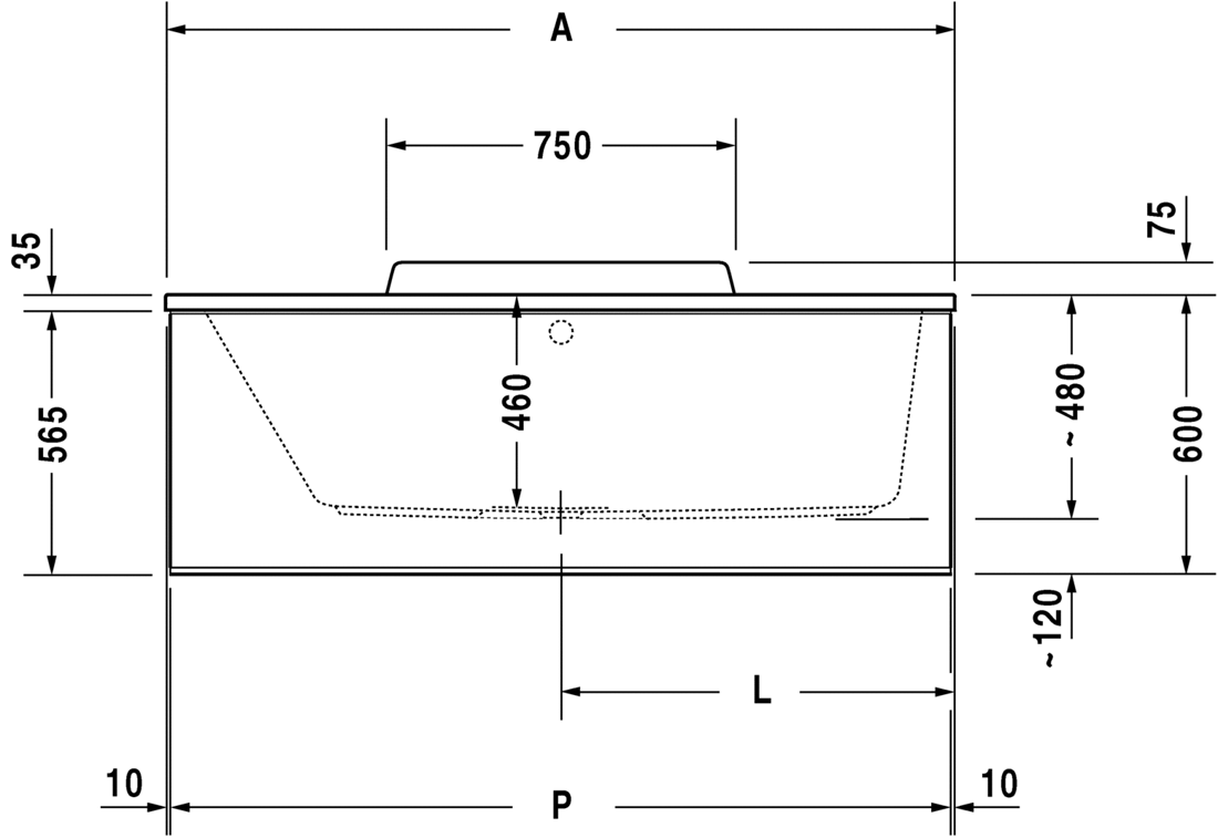 Slika od DuraStyle Bathtub