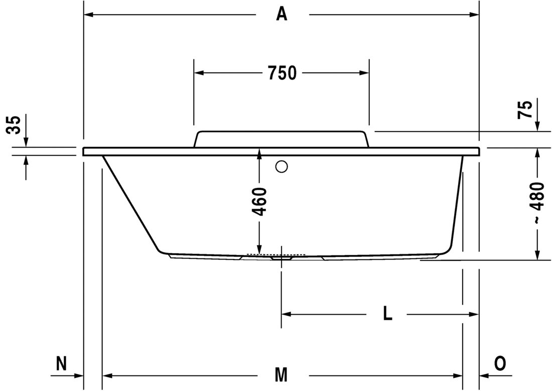 Slika od DuraStyle Bathtub