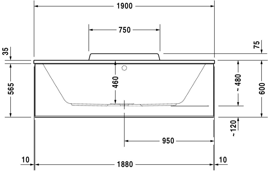 Slika od DuraStyle Bathtub