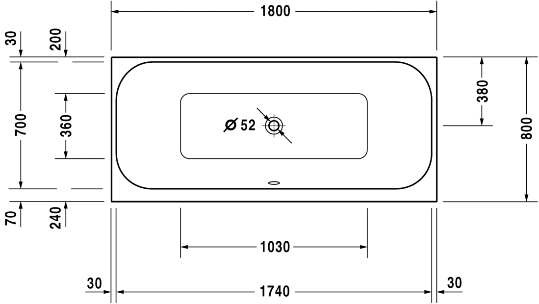 Slika od Happy D.2 Bathtub
