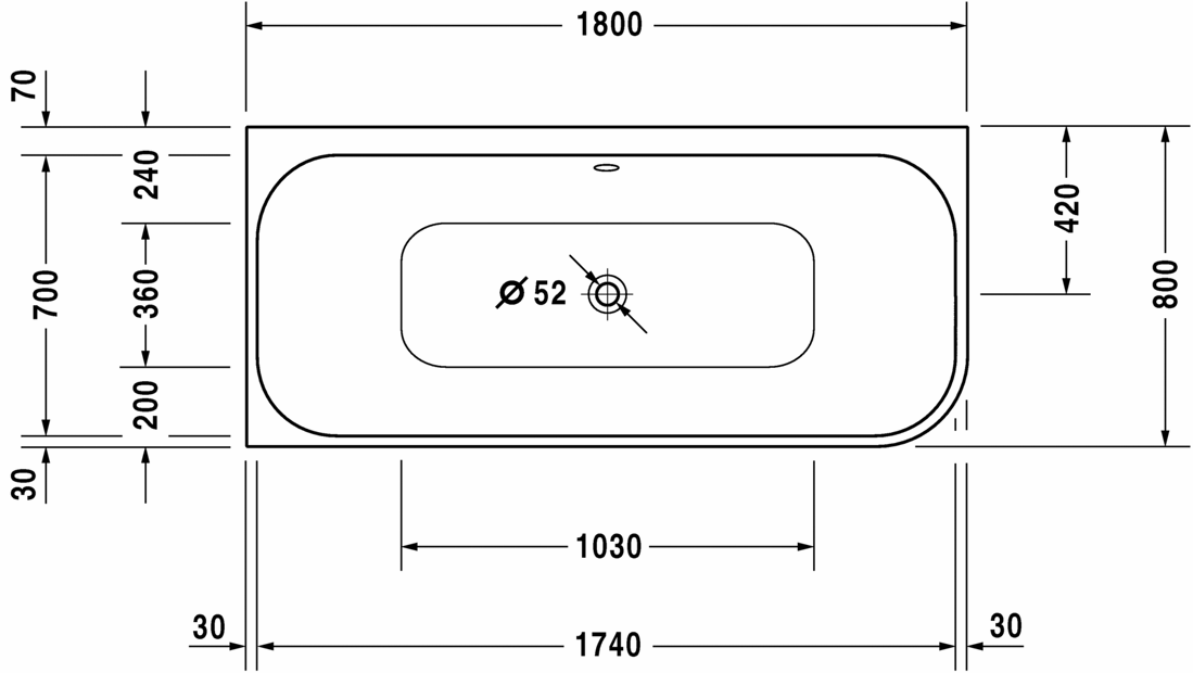 Slika od Happy D.2 Bathtub