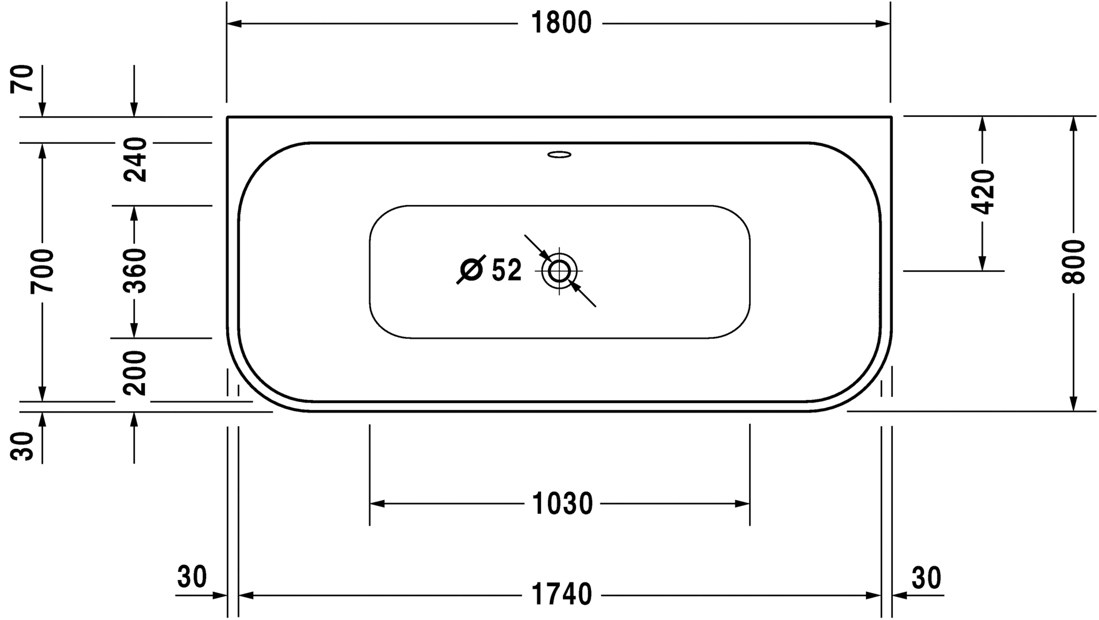 Slika od Happy D.2 Bathtub