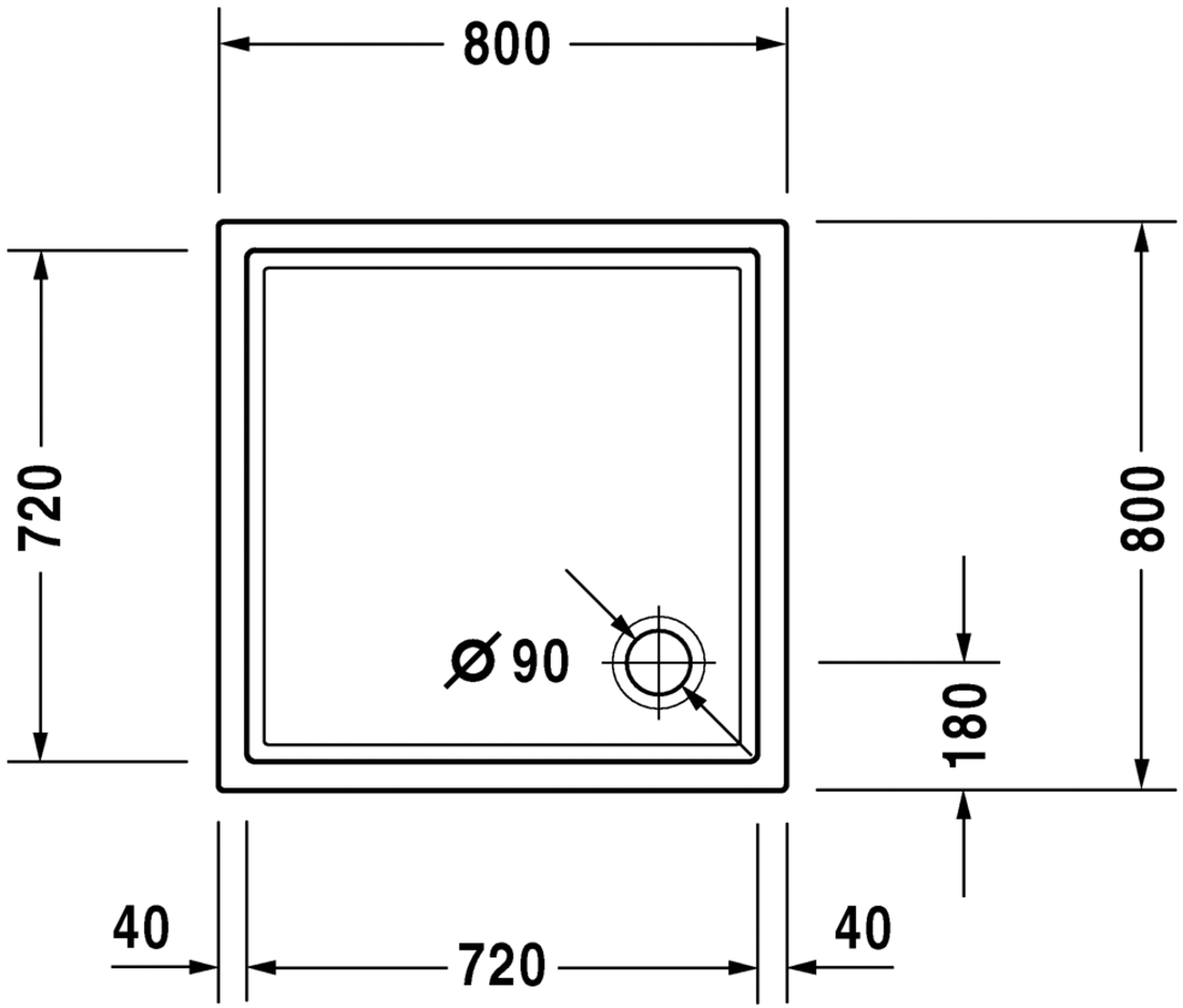 Slika od Starck tubs &amp; showers Shower tray