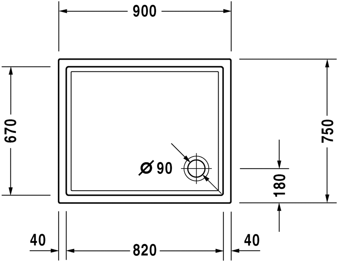 Slika od Starck tubs &amp; showers Shower tray