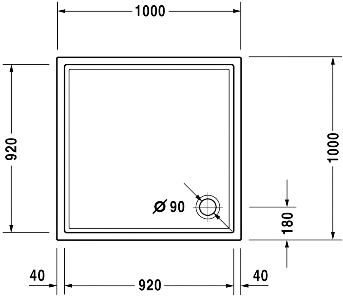 Slika od Starck tubs &amp; showers Shower tray