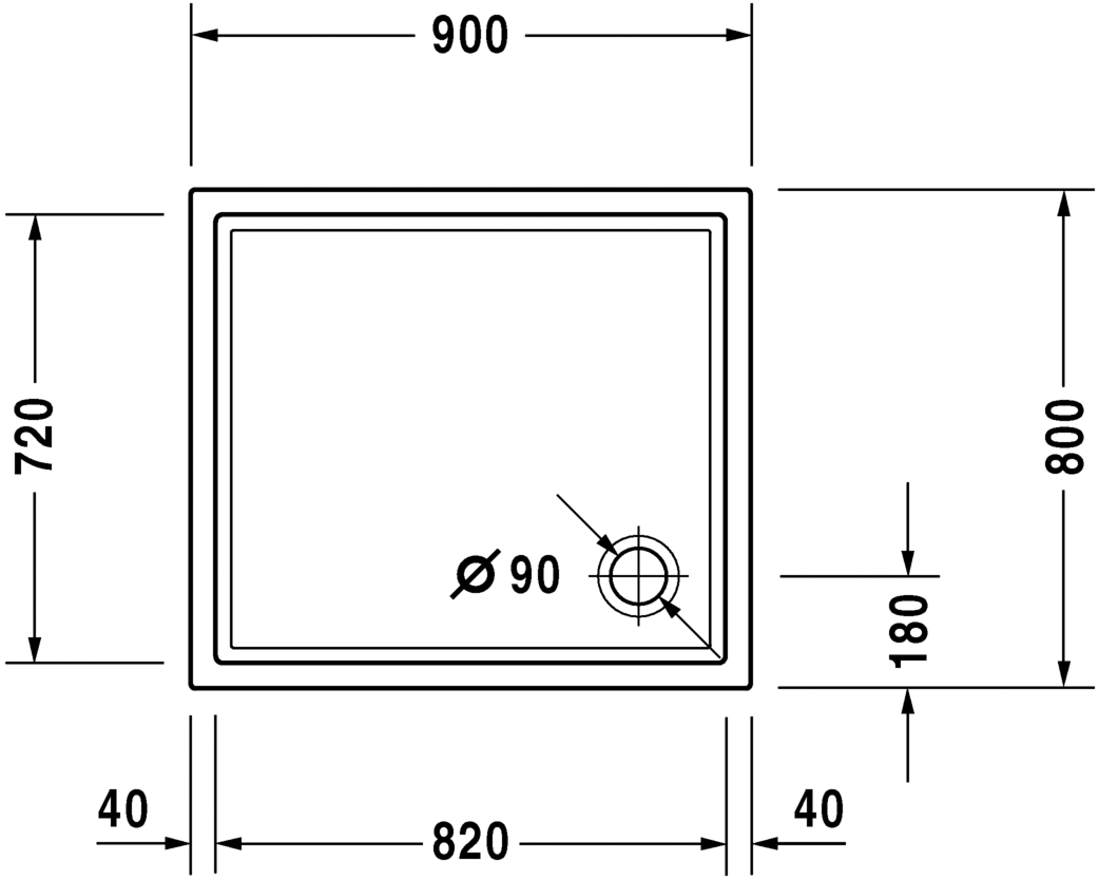 Slika od Starck tubs &amp; showers Shower tray