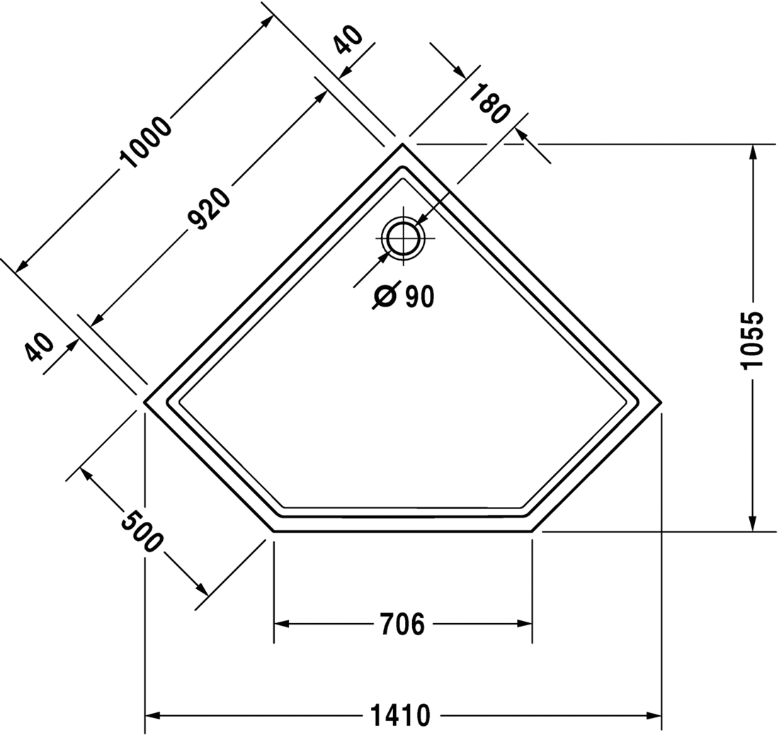 Slika od Starck tubs &amp; showers Shower tray