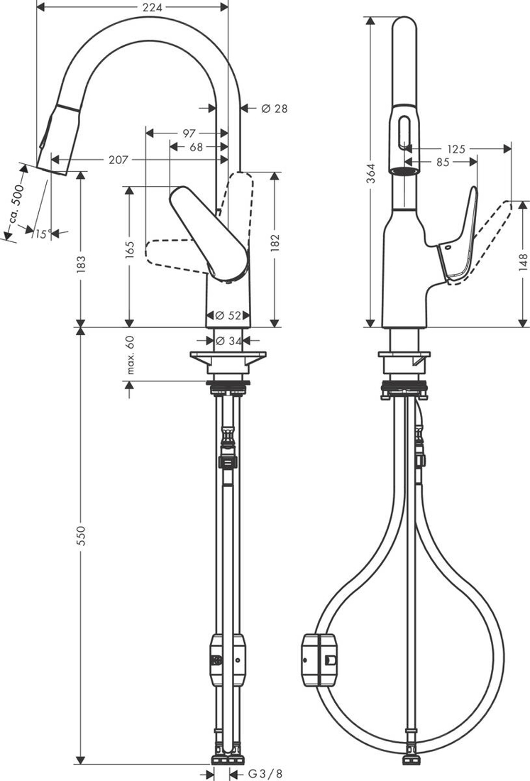 Slika od HG KUHINJSKA BATERIJA 180 FOCUS M42 CHR